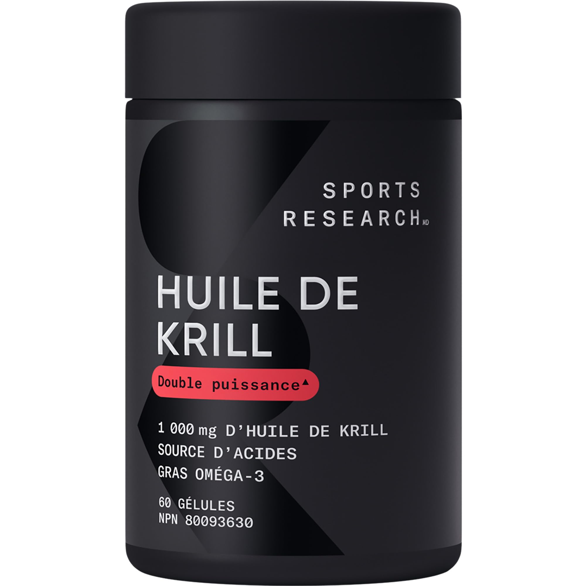 Sports Research Krill Oil Supplement with EPA & DHA Omega 3